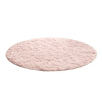 1 X Anti-Slip Floor Shower Rug Home Decor Soft Bath Bedroom Non-Slip Floor Shower Rug Yoga Plush Round Mat