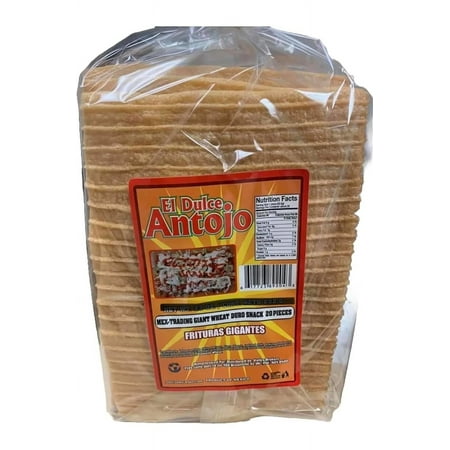 1 X Chicharrones Giant Duro Wheat Snack 1 bag W/10 Pcs Authentic Mexican 11oz