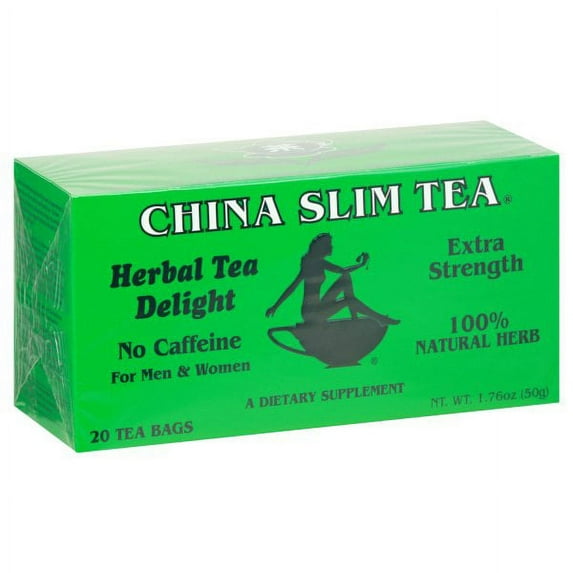 China Slim Tea (Extra Strength), 1.7 Oz (20 Count) - Walmart.com