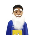 thumbnail image 1 of 1 X Fake Eyebrows and False Beard Costume Props for Role Playing, Theatrical Performances, Halloween, Cosplay and Disguise Kit (Eyebrows and Beard Set), 1 of 6