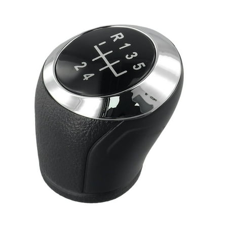 1 X Gear Shift Knob 5 Speed Leather Gear Stick Shift Knob for Onix Prisma 13-19 Sonic 12-14 Cobalt 12-20