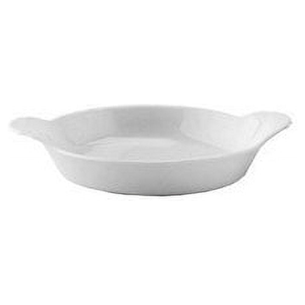 1 X Hic 98030 Porcelain Round Au Gratin Dish, 5", 4 Oz