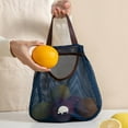 thumbnail image 1 of 1 X Hollow Mesh Bag Kitchen Multifunctional Hanging Fruit and Vegetable Storage Bag Hollow Mesh Home Textile Storage, 1 of 3