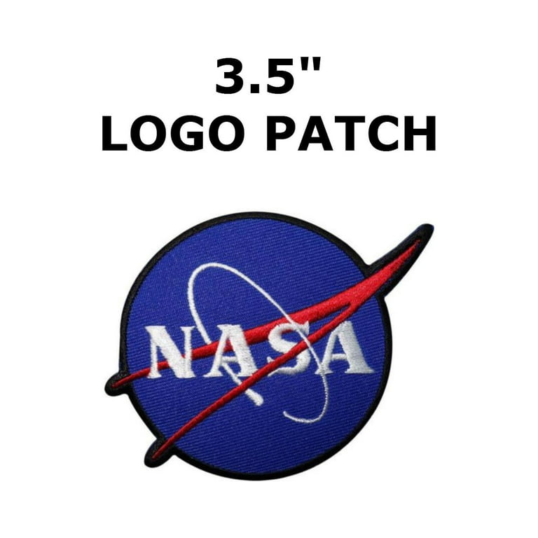 1 X NASA Logos Iron on Patches By Superheroes 