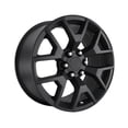 thumbnail image 1 of 1 X OE Performance 169 24X10 6X5.50 78.1 Hub +31 Offset Black Wheel Rim, 1 of 3