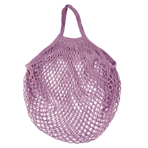 1 X Shopping Bag Mesh Net Turtle Bag String Shopping Bag Reusable Fruit Storage Handbag New Home Textile Storage