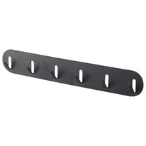 1 X Storage Rack Kitchen Wall Shelf With Hook Rail Bar Wall Mounted Storage Hanger Organizer Home Textile Storage