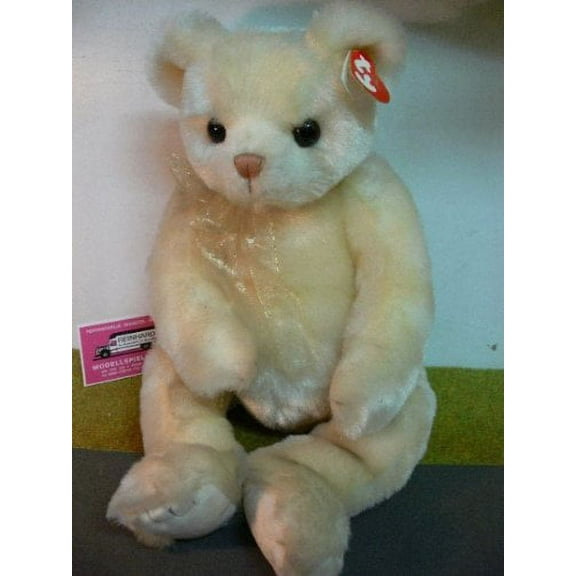 1 X TY Classic Plush - YESTERBEAR the Bear (Cream Version)