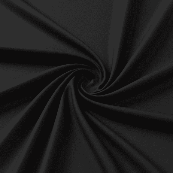 Black Premium Cotton Blend Broadcloth Fabric 1 Yard 60 inches Wide Sewing Craft