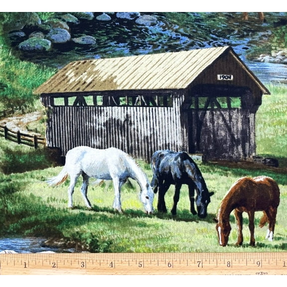 1 Yard - Cotton Fabric (Great for Quilting, Sewing, Craft Projects, Throw Pillows & More) 1 Yard X 44" Wide