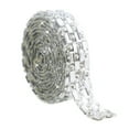 thumbnail image 1 of 1 Yard Self Adhesive Rhinestone Ribbons,Bling Rhinestone Ribbon Crystal Strips For Diy Craft Home Clothing Wedding Gift Decoration Birthday Decor,Wrap Sticker,Rhinestone Strips,Rhinestone Roll,0.39", 1 of 7