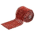 thumbnail image 1 of Uxcell Sew Stitch on Cone Spikes Studs Plastic Flat Back Spike Rivet Punk Trim Ribbon Red 1 Yard, 1 of 6