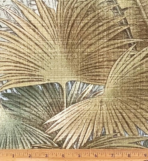 1 Yard - Tropical Island Foliage Tommy Bahama Broadcloth Outdoor Upholstery Polyester Fabric (Great for Quilting, Sewing, Craft Projects, Throw Pillows & More) 1 Yard X 58" Wide