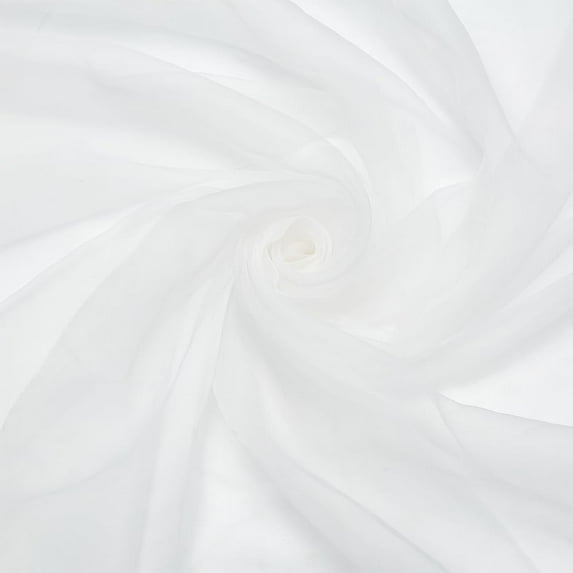 1 Yards White Nylon Mesh 62.9inch Wide No Stretch Corsetry Fabric for Sewing Garments Wedding Dresses Tablecloths Crafts DIY