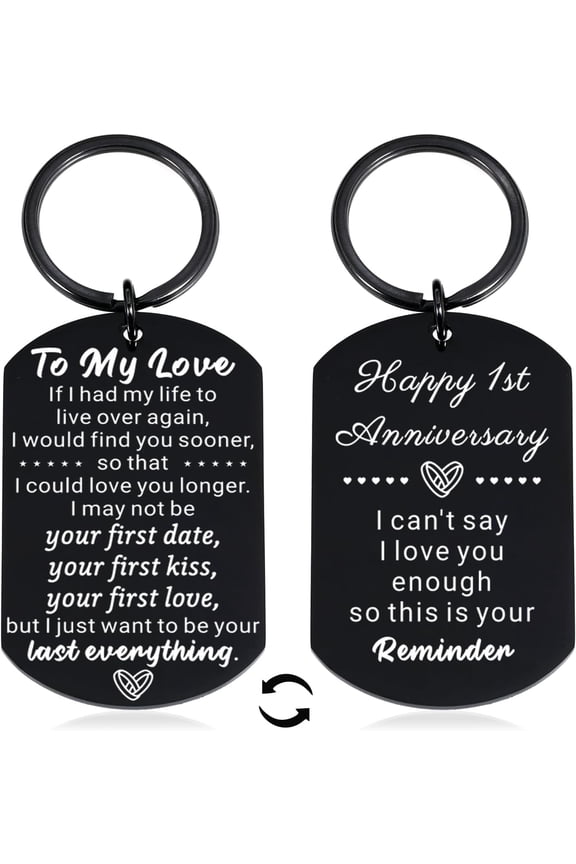1 Year Anniversary for Him Her Christmas Stocking Stuffers for Adults Women Men 1st Anniversary Wedding Gifts for Husband Wife Couple Gifts Valentines Gifts for Him Her Boyfriend Girlfriend Birthday