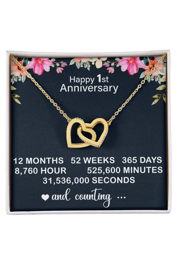 1 Year Anniversary Gift for Girlfriend - First Anniversary Gift for Her, 1st Anniversary Gift Idea
