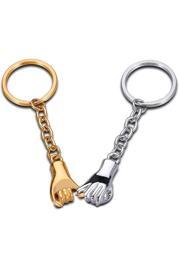 1 Year Anniversary for Wife Husband Wedding Gift One Year Anniversary Key chain Gifts for Men Couples Keychain for Him/Her Pinky Promise Matching Keychains for Couple Birthday National Boyfriend Days