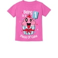 thumbnail image 1 of 1 Year Old Baby Girl Outfit 1st Birthday Gift Cupcake Funny Infant Kids T-Shirt 18M Pink, 1 of 4