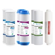 1 Year Replacement Set for 5 Stage RO System - 50/75/100 GPD TFC Membrane