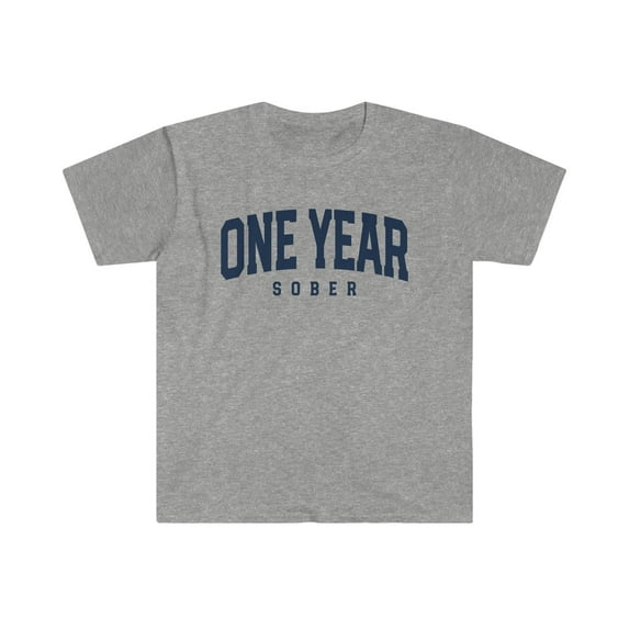 1 Year Sober Sobriety Recovery Shirt, Gifts, Tshirt, Tee