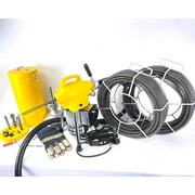 Bluerock Tools 120 Cable BLUEROCK Model S75 Sectional Pipe Drain Cleaning Machine