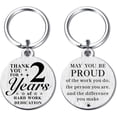 thumbnail image 1 of 1 Year Work Anniversary Employee Gifts, 1st Work Anniversary Decorations, Thank You 1 Year Employee Anniversary Keychin Gifts, 1 of 5