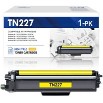 1 Yellow TN227 TN 227 / TN223-Y Toner Cartridge Replacement for Brother HL-3210CW 3230CDW 3270CDW 3290CDW MFC-L3770CDW L3710CW L3750CDW DCP-L3510CDW L3550CDW Printer