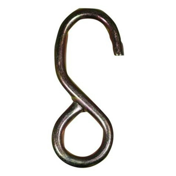 1" Zinc Plated S Hook | 10 PACK