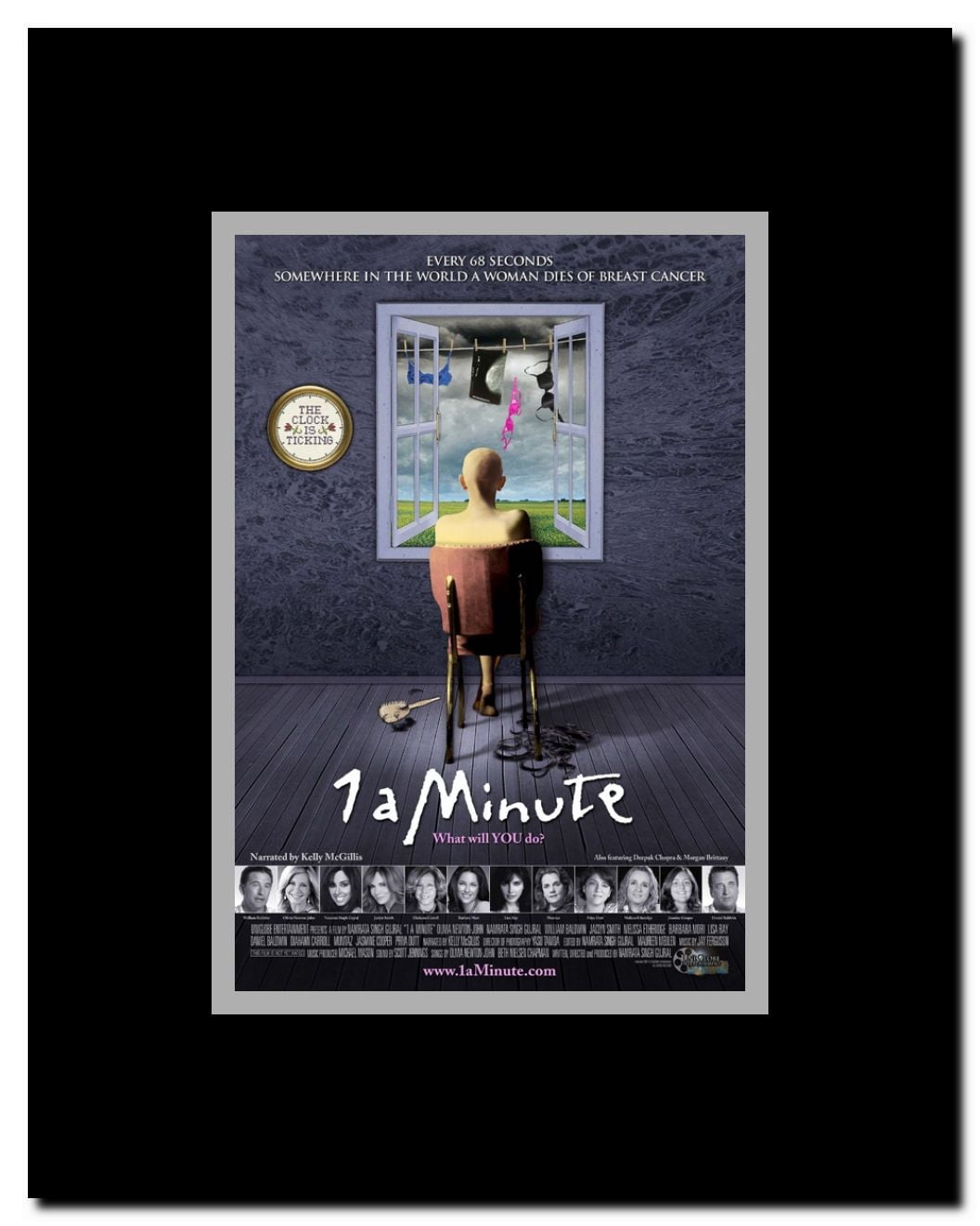 1 a Minute Framed Movie Poster