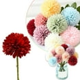 thumbnail image 1 of 1 artificial flower Fall Artificial Flowers For Indoor Decor Realistic Simulation Arrangements Elegant Home Decor Accents For Living Room Bedroom Tabletops Craft Projects No Required, 1 of 7