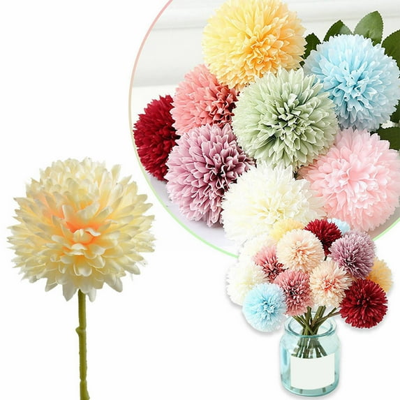 1 artificial flower Fall Artificial Flowers For Indoor Decor Realistic Simulation Arrangements Elegant Home Decor Accents For Living Room Bedroom Tabletops Craft Projects No Required