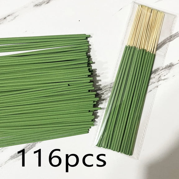 1 bag of lemongrass bamboo stick incense 50pcs sticks 45 min burn citronella lemongrass air purifying camping