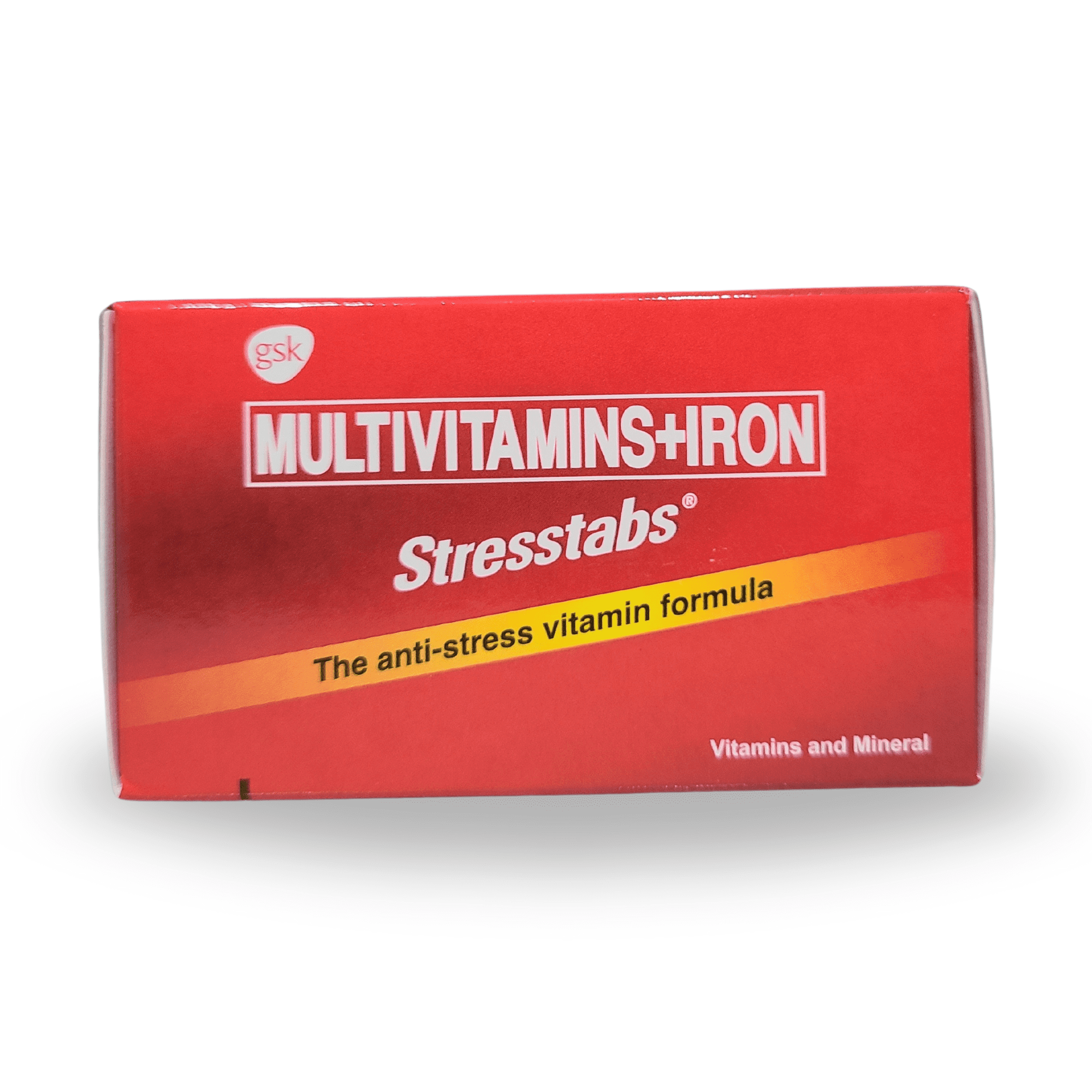1 bottle Stresstabs MULTIVITAMINS + IRON, 30 tablets per bottle