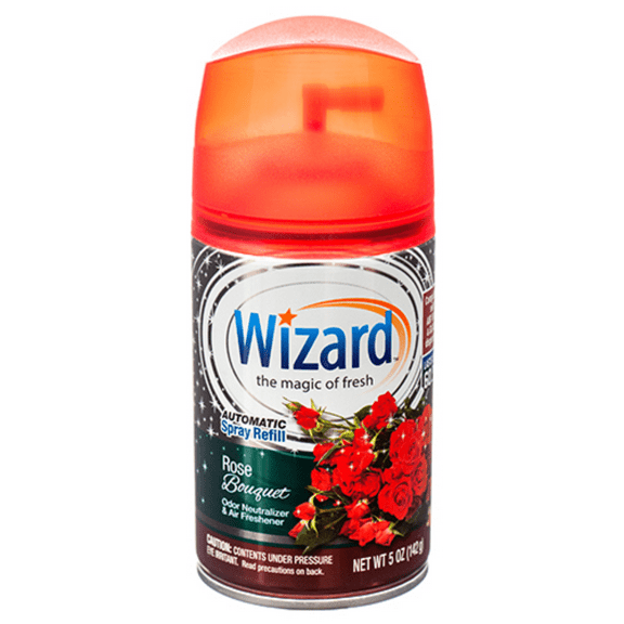 1 bottle Wizard Rose Bouquet Automatic Spray Refill 5 oz
