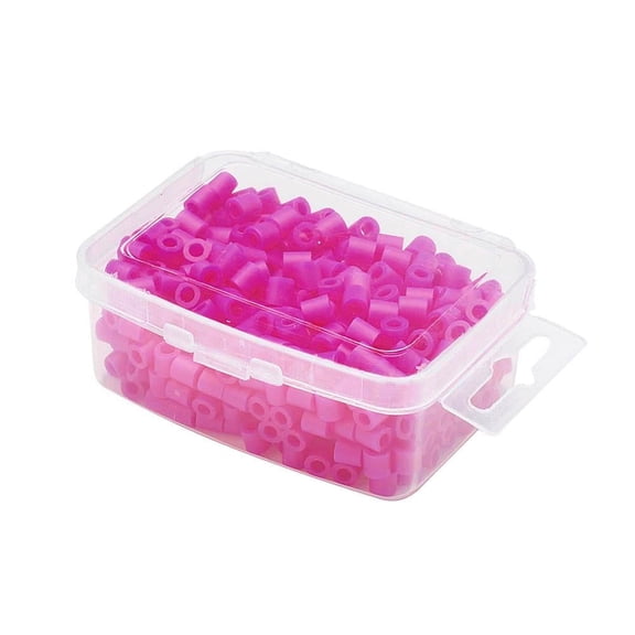 1 box 5mm Hama Beads PE DIY Fuse Beads Refills for Tube Camellia 5x5mm Hole: 3mm about 500pcs/box