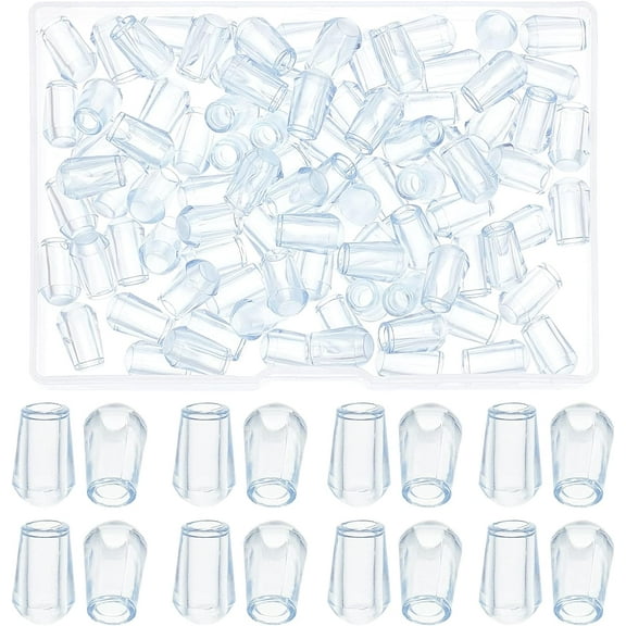 1 box 90pcs Kitchen Sink Rack Feet Replacement Rubber Feet Scratch Kitchen Rack Protector Accessories for Sink Grid Drain Basket Dish Drainers Utensil Holders Clear