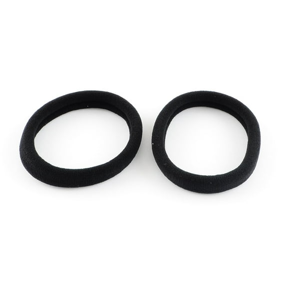 1 box Elastic Hair Ties Ponytail Holder Black 40~45mm 20pcs/box