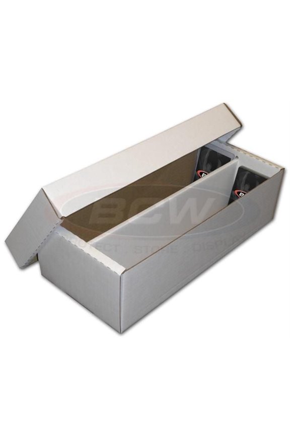 1 bundle of 25 BCW 1600 count Shoe Card Storage Boxes