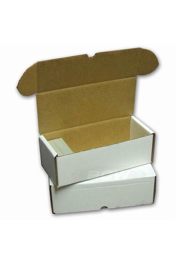 1 bundle of 50 BCW 500 Count Card Storage Boxes