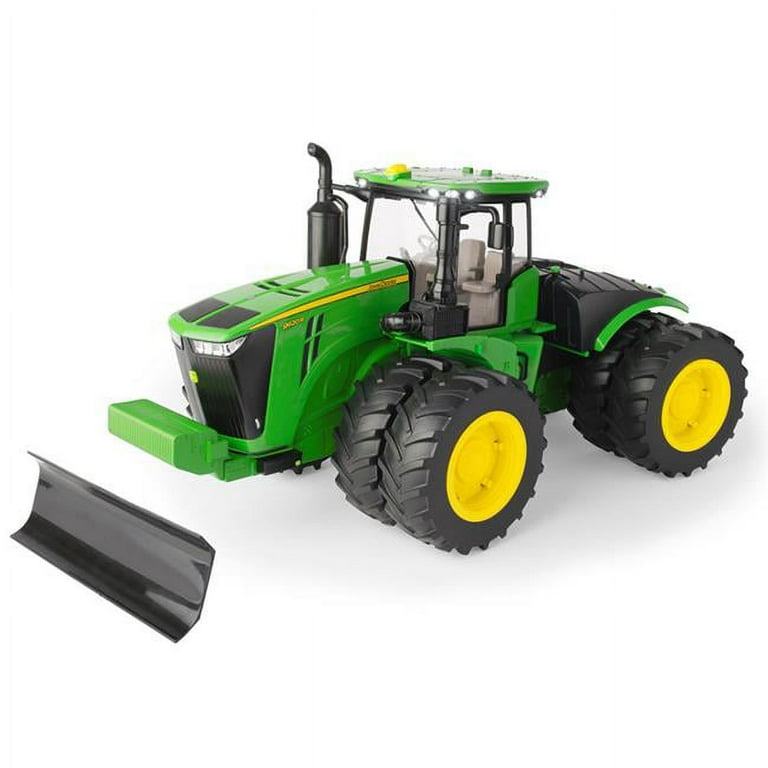 by 16 Scale John Deere Big Farm 9620R Tractor with Front Blade