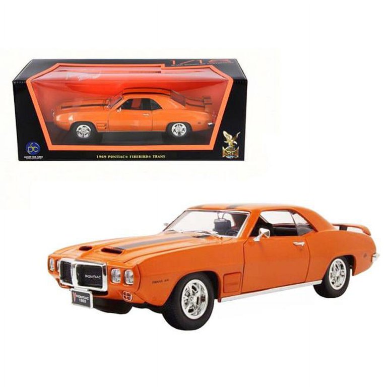 1 by 18 1969 Pontiac Firebird Trans Am Diecast Model Car,