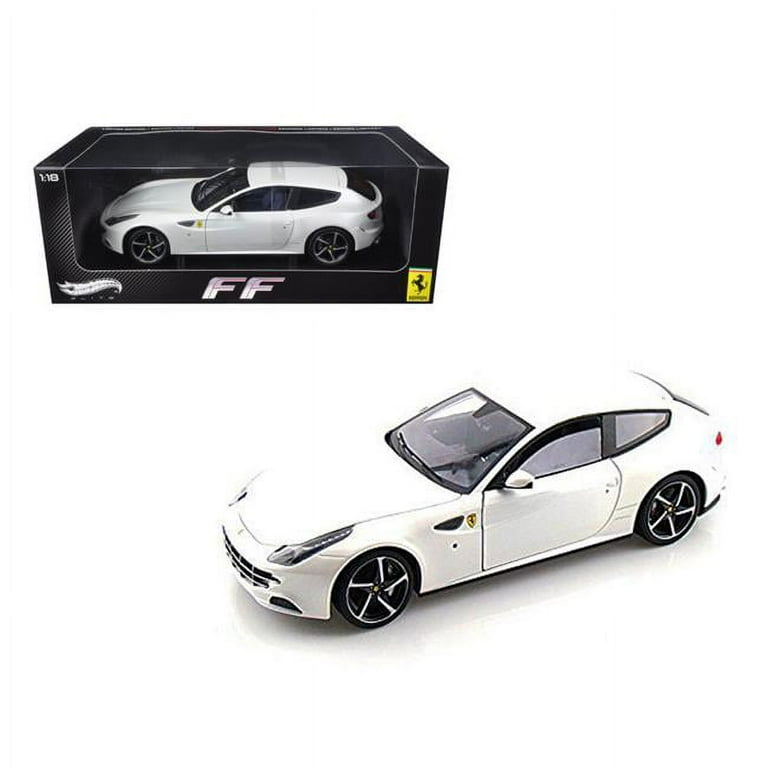 1 by 18 Scale Diecast Ferrari FF V12 4 Seater Pearl White
