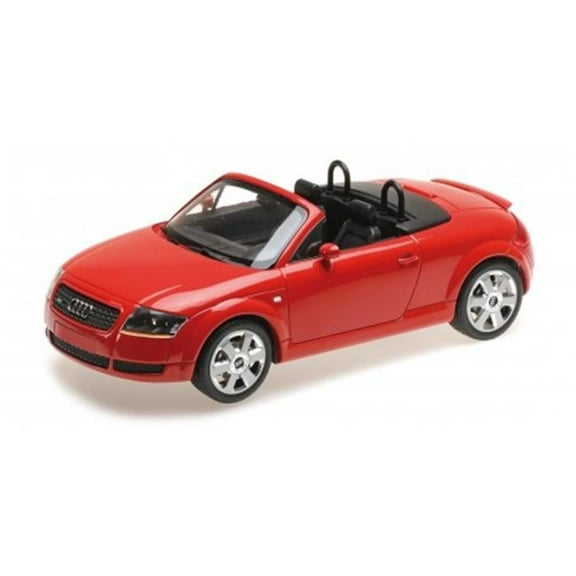 1 by 18 Scale Diecast for 1998 Audi TT Coupe Metallic Gray Limited Edition Worldwide Model Car, Metallic Gray - 300 Piece