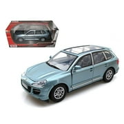 1 by 24 Porsche Cayenne Turbo Diecast Car Model - Grey
