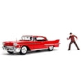 thumbnail image 1 of 1 by 24 Scale A Nightmare on Elm Street Car for 1958 Cadillac Series 62 with Freddy Krueger, Red, 1 of 1