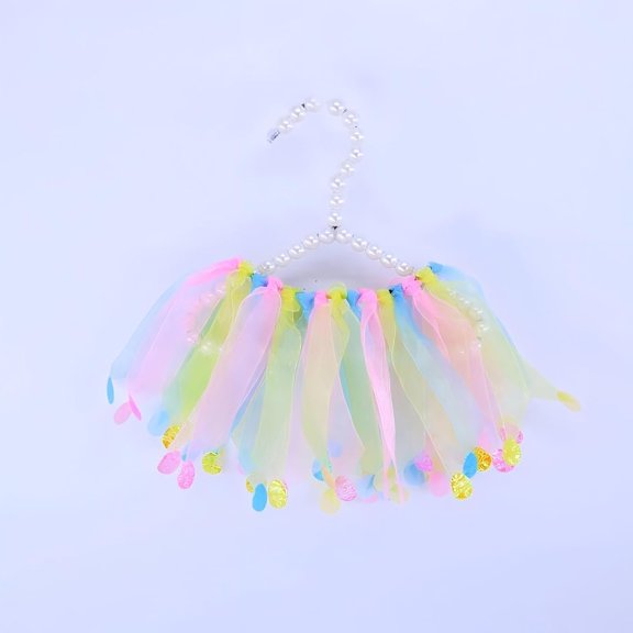 1 count Holiday Elastic, Adjustable Fancy Party with Decorative Accessories for Small Medium Large Dogs, Festival Costume Dress Up (Easter)