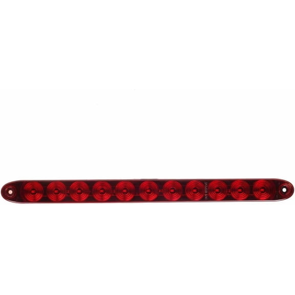 1 count Red 15" 11 Light Bar Stop Turn Tail 3rd Light Trailer ID Bar DOT Compliant