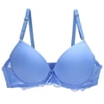 thumbnail image 1 of 2023 New Sexy Push Up Bra BCDE Cup Women Pink Blace Blue Green Khaki Purple White Brassiere Underwear Underwire Female Lingerie, 1 of 5