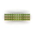 thumbnail image 1 of 1 ct Brilliant Round Cut Natural Peridot 18K White/Rose/Yellow Gold Stackable Band SZ 5.25, 1 of 6