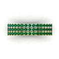 thumbnail image 1 of 1 ct Brilliant Round Cut Simulated Emerald 14k White/Rose/Yellow Gold Stackable Band SZ 5.5, 1 of 6
